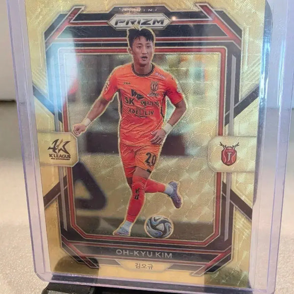 [BUNJANG] K League Prism Kim O-gyu Gold Power Card / K리그 프리즘 제주(현 서울이랜드) 김오규 골드파워 판매합니다