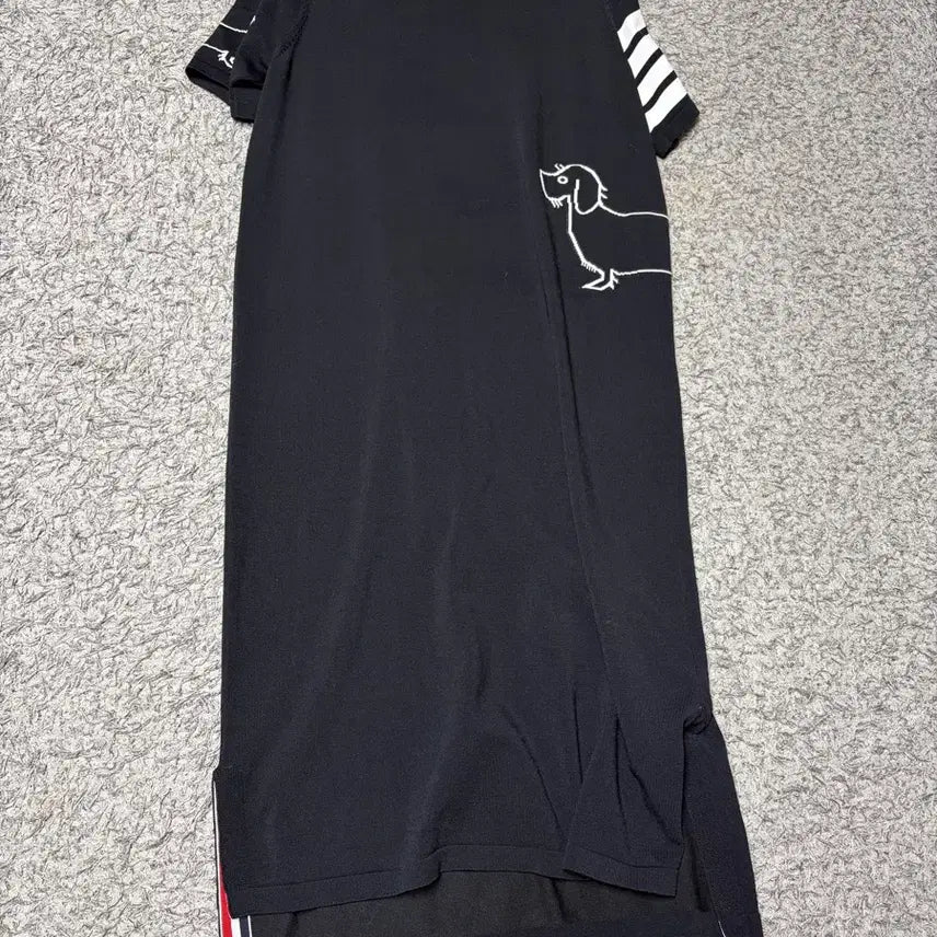 [BUNJANG] Colorblock Knit Dress / 퍼피  배색 니트 원피스