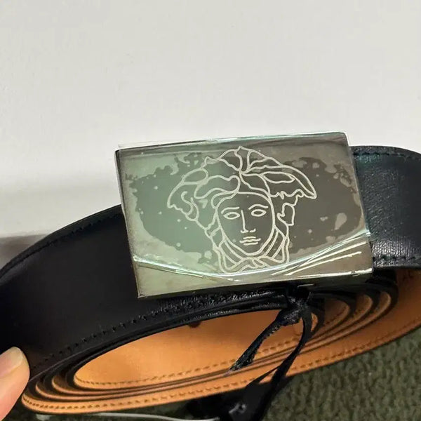 [BUNJANG] Versace Medusa Logo Belt / 베르사체 벨트