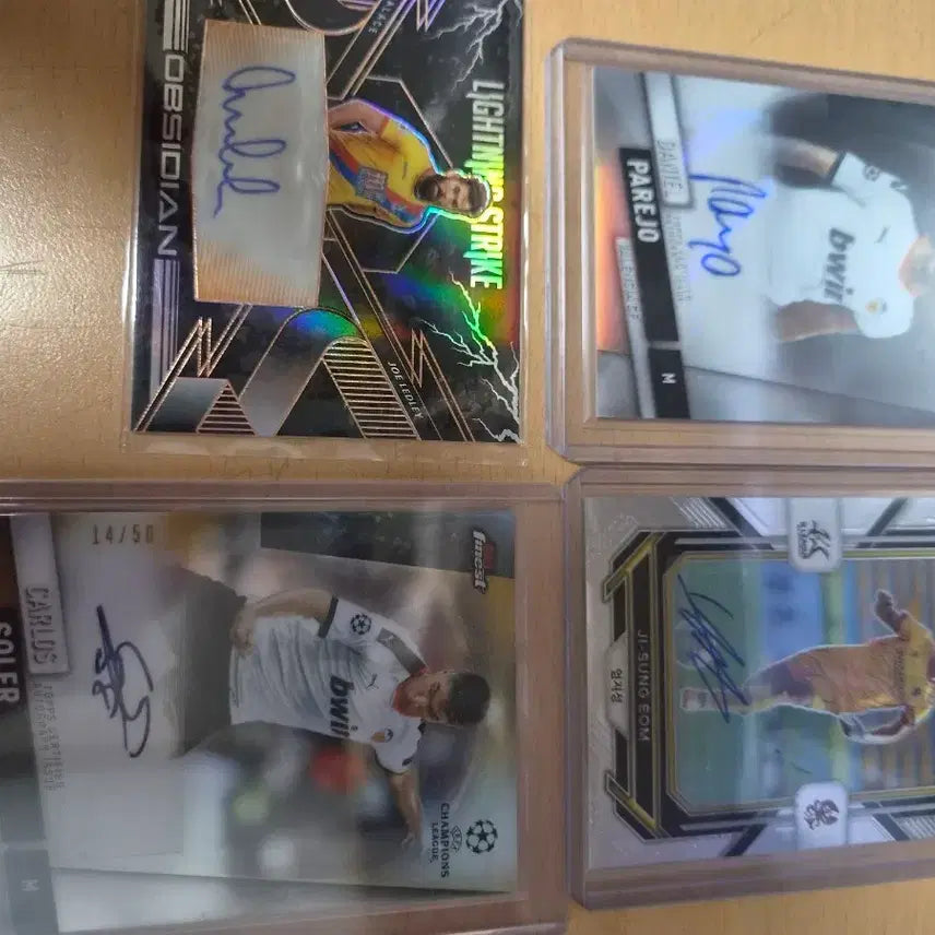 [BUNJANG] Autograph Trading Card Set / 축구 오토 카드