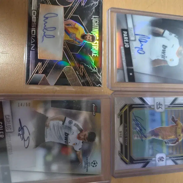 [BUNJANG] Autograph Trading Card Set / 축구 오토 카드