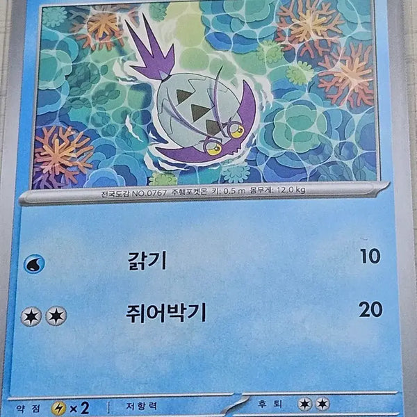 [BUNJANG] Pokemon Card Kkoshire (025/083 C) / 포켓몬카드 꼬시레 025/083 C