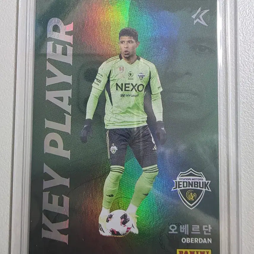 [BUNJANG] Panini 2026 K League Key Player Oberdan Card / 2026 k리그 파니니 키플레이어 오베르단 카드 판매 전북현대