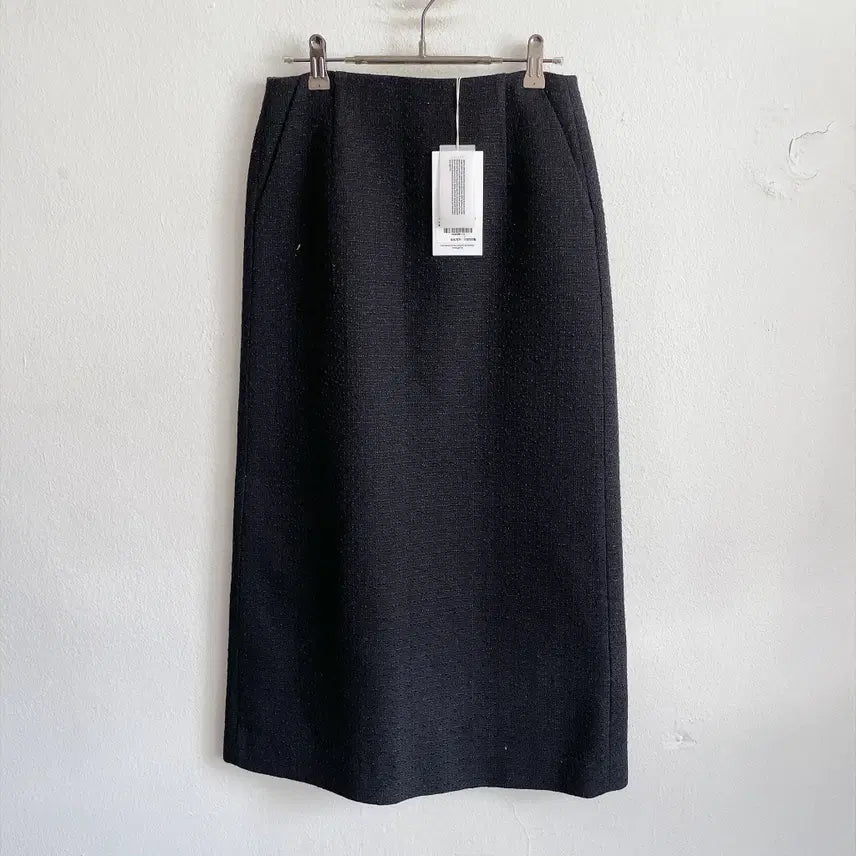 [BUNJANG] GBH 23FW Tweed Back Slit Long Skirt / S) 미착용 23FW GBH 트위드 백슬릿 롱스커트