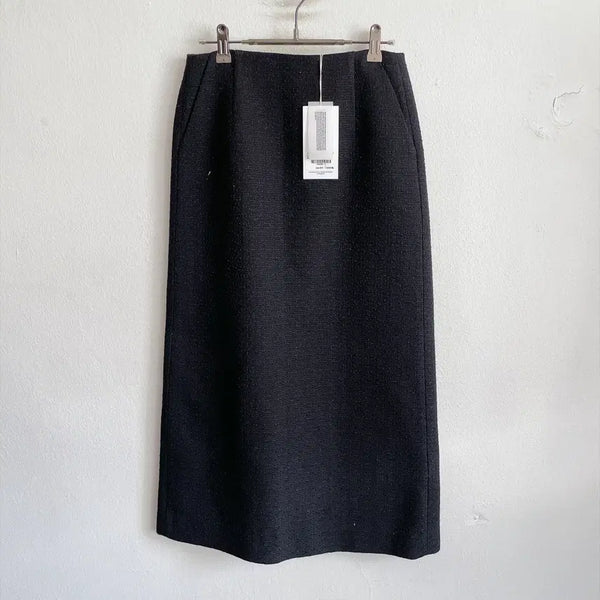 [BUNJANG] GBH 23FW Tweed Back Slit Long Skirt / S) 미착용 23FW GBH 트위드 백슬릿 롱스커트