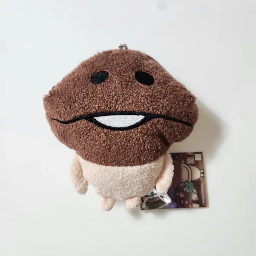 [BUNJANG] Nameless Mushroom Coin Pouch Doll Keychain Plush Mini Pouch / 고전 나메코 동전지갑 인형 키링 봉제 미니 파우치