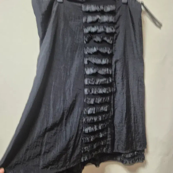 [BUNJANG] Black Frill Long Skirt / 블랙 프릴 롱 스커트 32 34인지가능