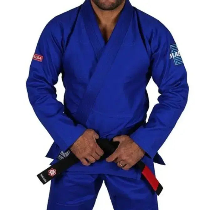 [BUNJANG] Maeda Red Label Jiu-Jitsu Gi Blue F3/A1L / 새상품) 마에다 레드라벨 주짓수 도복 블루 F3 = A1L