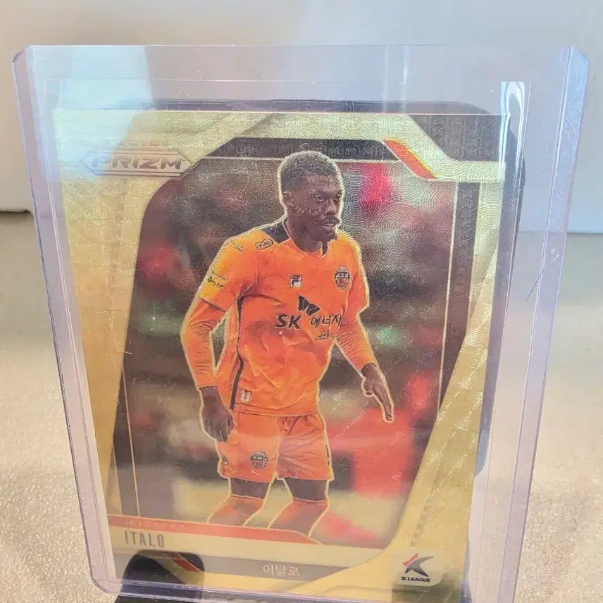 [BUNJANG] K League Prism Jeju United Italó Gold Power Card / K리그 프리즘 제주SK 이탈로 골드파워 판매합니다