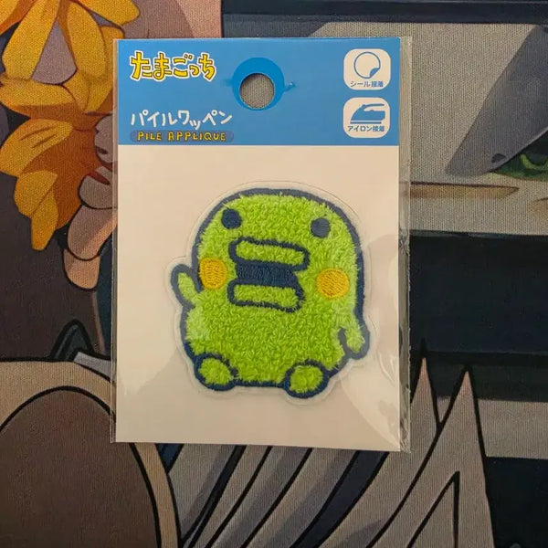 [BUNJANG] Tamagotchi Sticker Patch Mamechi Kuchipatchi / (정품)다마고치 스티커 패치 마메치 쿠치파치 주댕치 초록