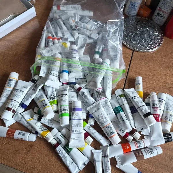[BUNJANG] Assorted Tube Watercolors Set / 종합 물감 세트  | 튜브형
