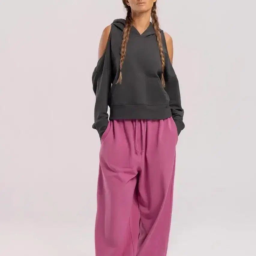 [BUNJANG] Buddy Moodra Pumpkin Pants 2 Red Violet S / 부디무드라 펌킨팬츠2 레드바이올렛 S