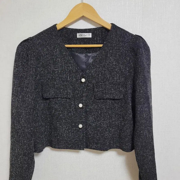 [BUNJANG] RIRIENCE Crop Jacket / 리리엔코 크롭 자켓