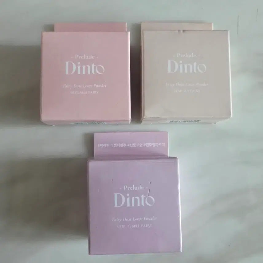 [BUNJANG] Dinto Fairy Dust Loose Powder Set / 딘토(Dinto) 페어리 더스트 루스 파우더 3종