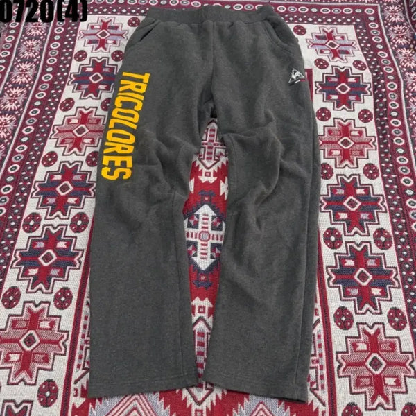[BUNJANG] Le Coq Sportif Tricolores Fleece Jogger Pants / 르꼬끄 트라이칼로스 기모 조거 팬츠 0720