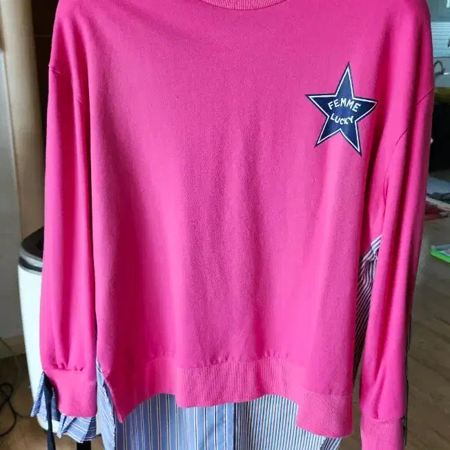 [BUNJANG] Lucky Chouette Long Sleeve T-Shirt / 럭키슈에뜨긴팔티셔츠