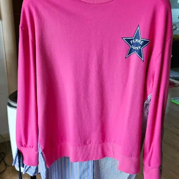 [BUNJANG] Lucky Chouette Long Sleeve T-Shirt / 럭키슈에뜨긴팔티셔츠