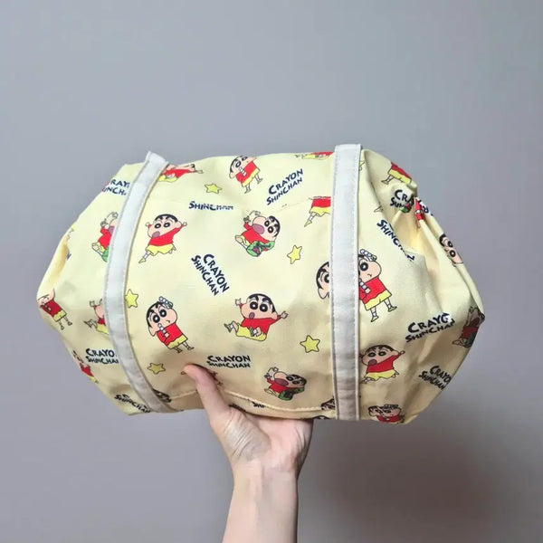 [BUNJANG] Crayon Shin-chan Mini Boston Bag Yellow / 짱구는못말려 미니 보스턴백_옐로우