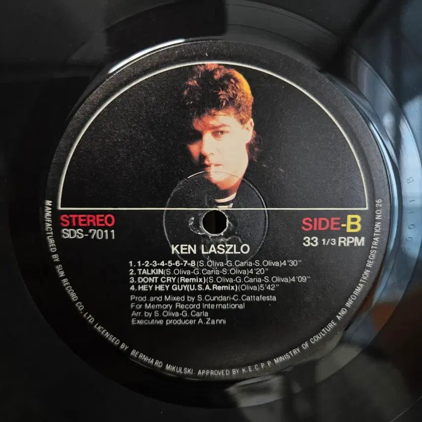[BUNJANG] Ken Laszlo Eurodance LP Vinyl / 켄 라즐로 LP판 유로댄스