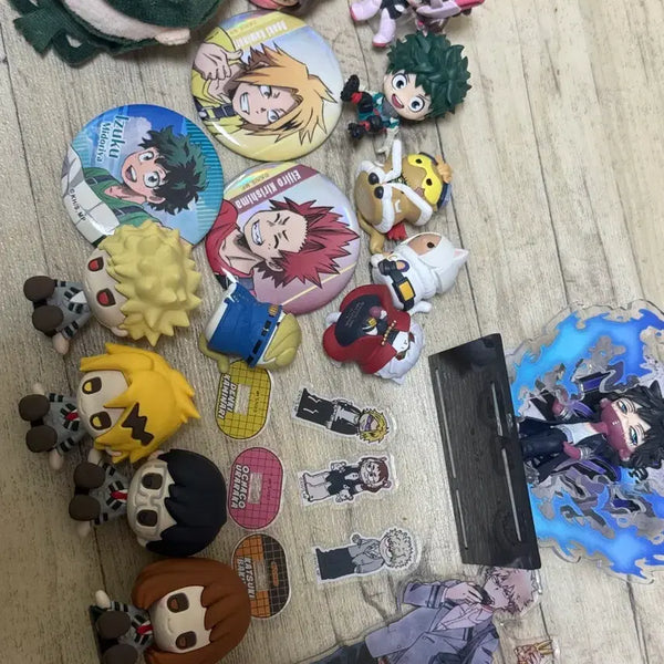 [BUNJANG] My Hero Academia Acrylic Stand & Mini Figure Bundle (Jiro, Shoto, Bakugo, Iida, Denki, Dabi, Midoriya, Uraraka, Hawks) / 나히아 나의 히어로 아카데미아 굿즈 일괄 (지로리 지토토 아크릴 스텐드 메가캣 미니피규어 바쿠고 이이다 덴키 다비 미도리야 우라라카 호크스)