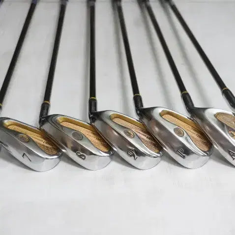 [BUNJANG] Hiro Matsumoto MK-Gold Women's 7-Iron Set (6-S) Graphite Shaft L / 여성 히로마쓰모토 MK골드 6~S 7아이언 세트 샤프트 L
