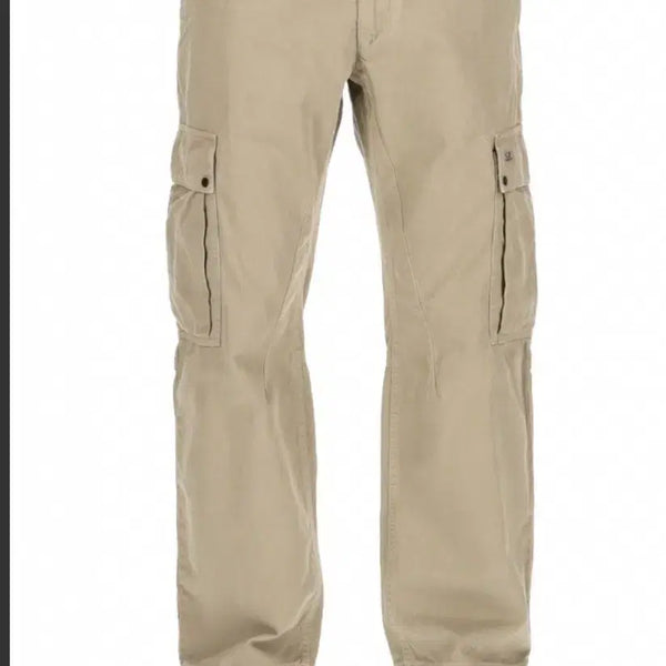 [BUNJANG] C.P. Company 23FW Military Twill Loose Utility Cargo Pants Beige/Khaki Size 44 / [새상품] C.P. 컴퍼니 밀리터리 카고 팬츠 (사이즈 44)