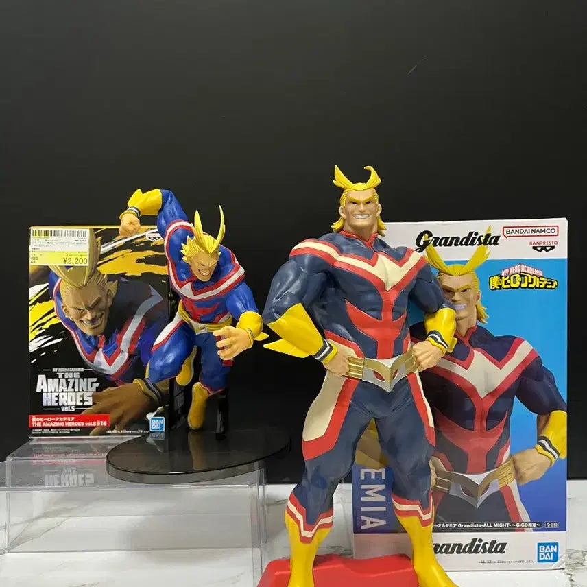 [BUNJANG] My Hero Academia Amazing Heroes & Grandista All Might Bundle Set / 나히아 어메이징 히어로, 그란디스타 올마이트 일괄