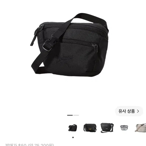 [BUNJANG] Arc'teryx Mantis 1 Waist Pack Black / 아크테릭스 멘티스 1 웨이스트팩 블랙2