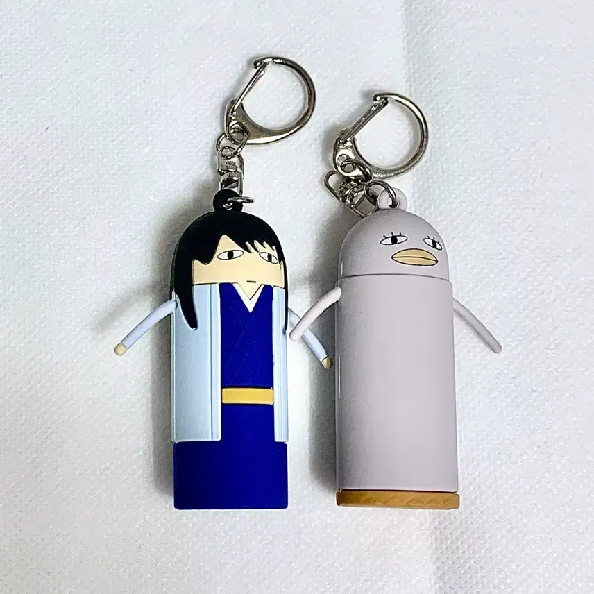 [BUNJANG] Gintama Exhibition Figure Keychain Set - Katsura, Zura, Elizabeth / 은혼)전시회)피규어)키링) 상하이 진지전 저스트웨이 저스터웨이 카츠라 즈라 엘리자베스
