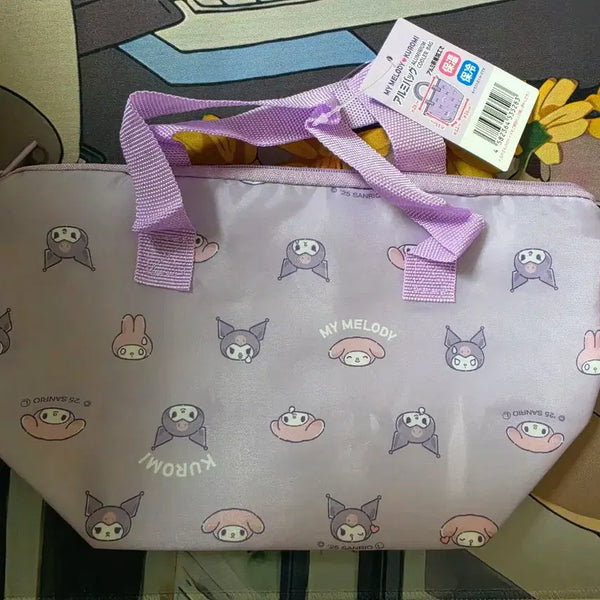 [BUNJANG] Sanrio My Melody Kuromi Insulated Portable Bag / (정품)산리오 보냉 휴대용 백 가방 마이멜로디 쿠로미