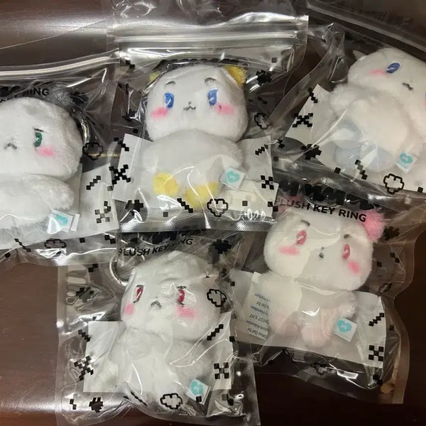[BUNJANG] PLAVE MeMIMU Keyring, Plush Doll, Hat Bundle Set with Bonus Binder and Photocard / 플레이브 므메미무 키링+인형+모자(금액 특전 바인더, 포카 포함) 판매
