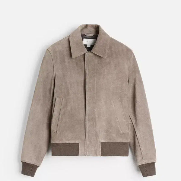 [BUNJANG] Zara Origins Suede Leather Jumper L / 자라 오리진스 스웨이드 레더 점퍼 L