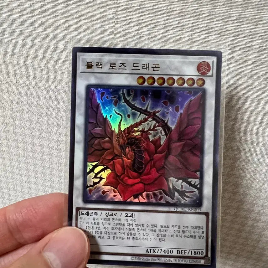 [BUNJANG] Black Rose Dragon Ultimate Rare / 블랙로즈드래곤 울레