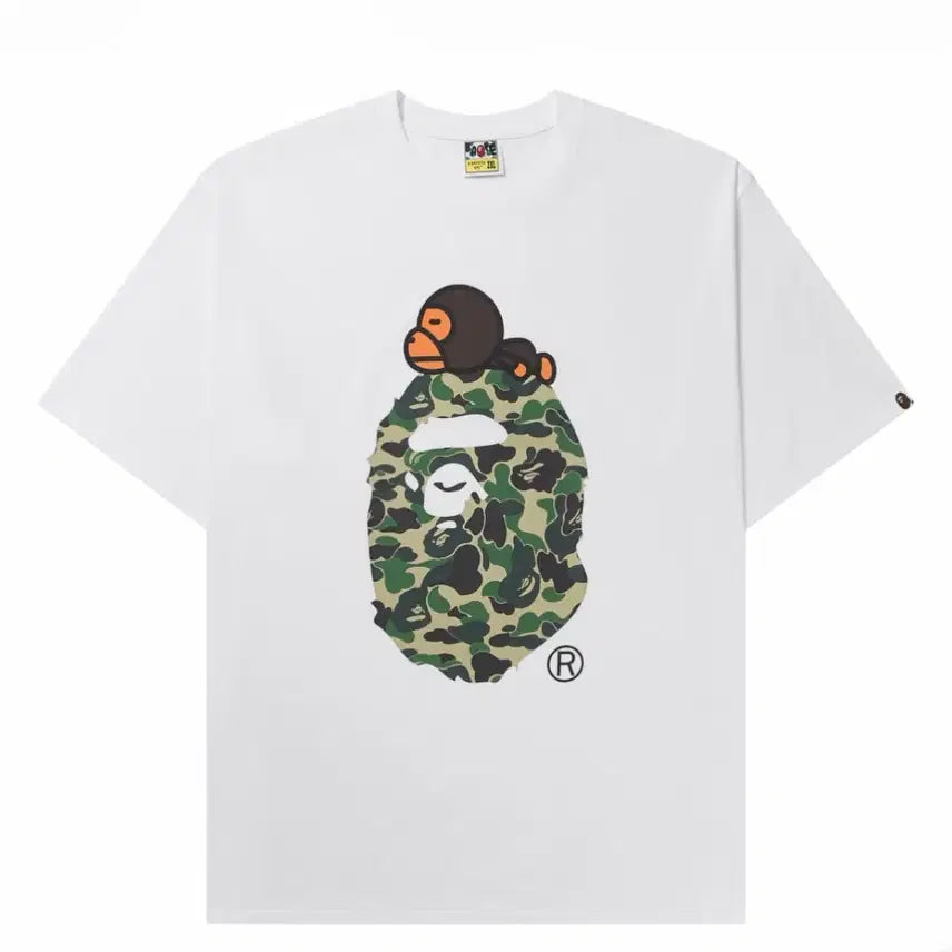 [BUNJANG] BAPE Short Sleeve T-Shirt (Size L) / BAPE 베이프 반팔