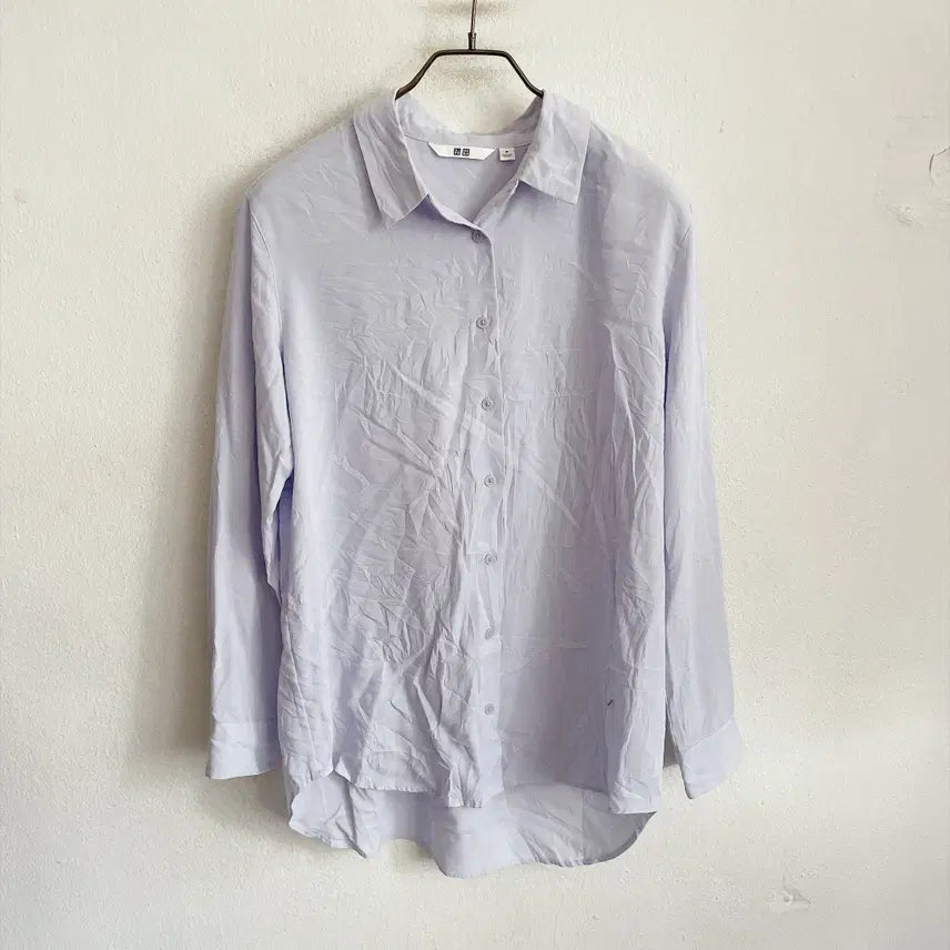 [BUNJANG] Uniqlo Rayon Shirt / M) 일본 유니클로 레이온 셔츠