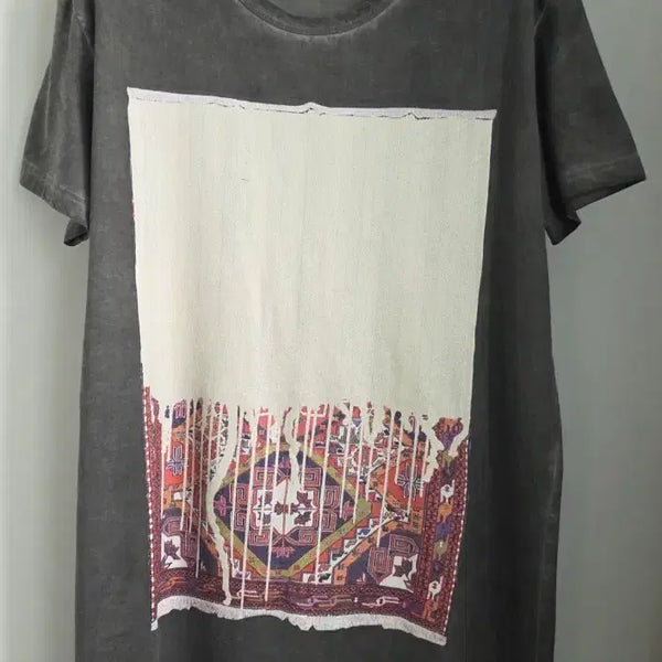 [BUNJANG] Angelos Frentzos Handmade 100% Cotton T-Shirt Size 48 / Angelos Frentzos