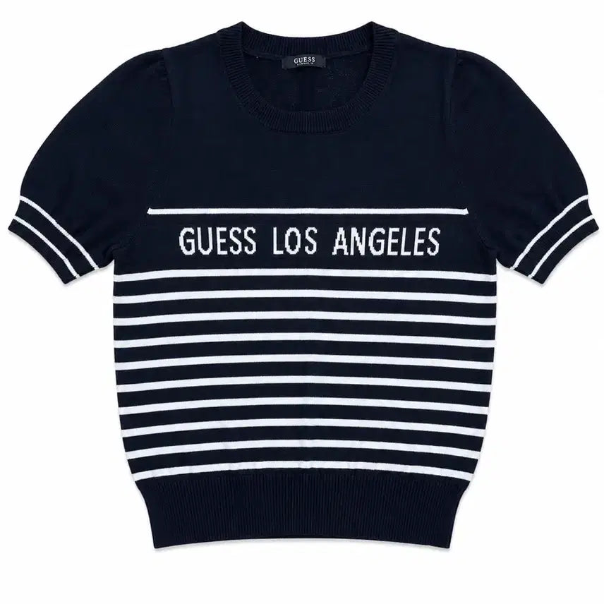 [BUNJANG] Guess Knit Short Sleeve Top Size S / 게스 니트 반팔 S