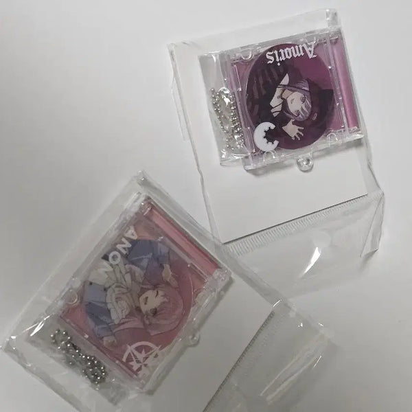 [BUNJANG] BanG Dream! Collaboration Cafe CD Style Keyring - Anon Mutsumi / 뱅드림 콜라보카페 CD풍 키링 아논 무츠미 교환