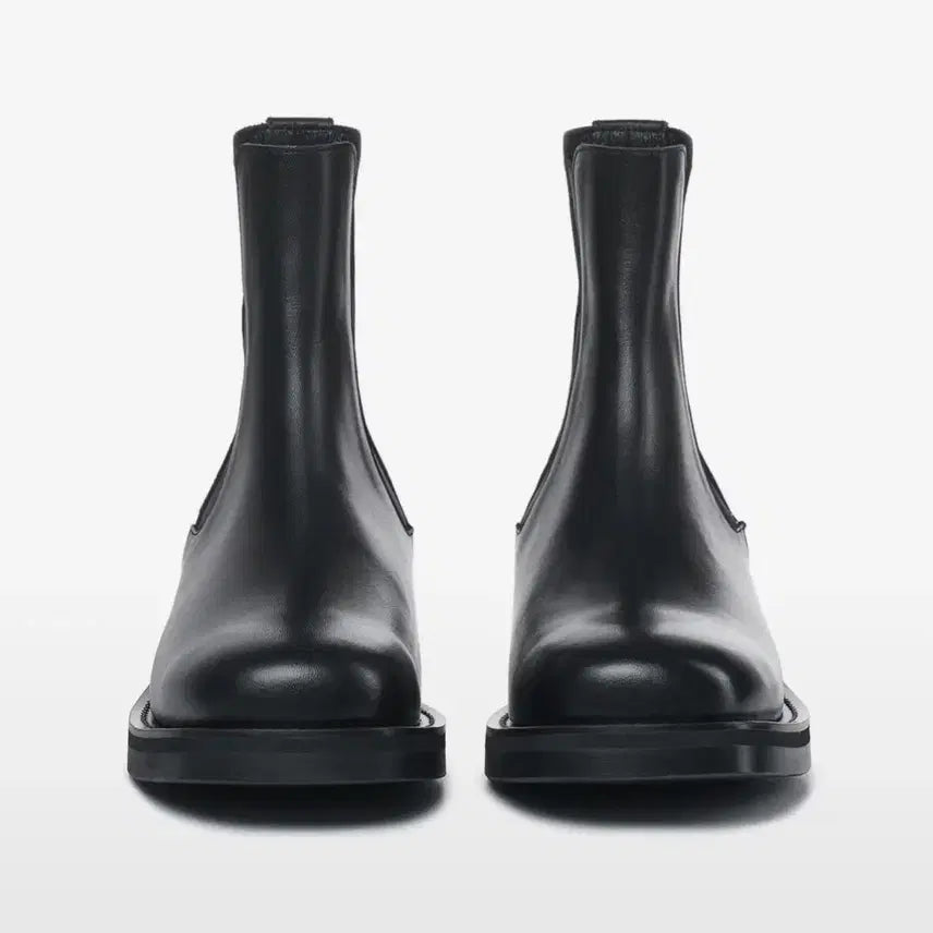 [BUNJANG] Round Square Chelsea Boots (Size 260) / 라운드 스퀘어 첼시부츠 260