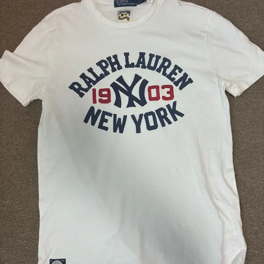 [BUNJANG] Polo Ralph Lauren Yankees T-Shirt / 폴로 랄프 로렌 양키스 티셔츠