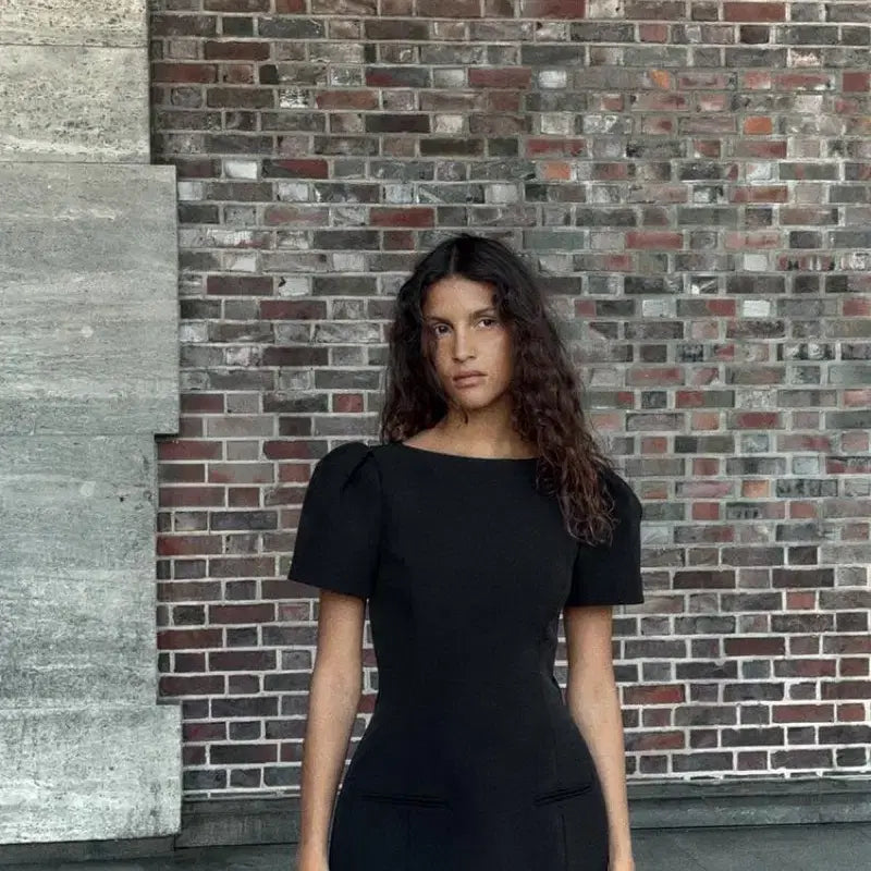 [BUNJANG] Zara Mini Black Dress / 자라 미니 블랙 원피스