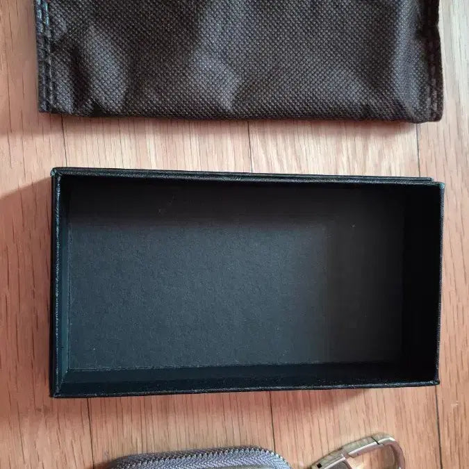[BUNJANG] Beige Leather Woven Key Holder / 베이지색 가죽 직조 키홀더 """새상품