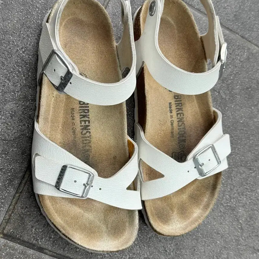 [BUNJANG] Birkenstock Rio White Size 36 / 버켄스탁 리오 화이트 36사이즈