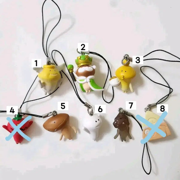 [BUNJANG] Classic Nameko Keyring Strap / 고전) 나메코 키링 스트랩
