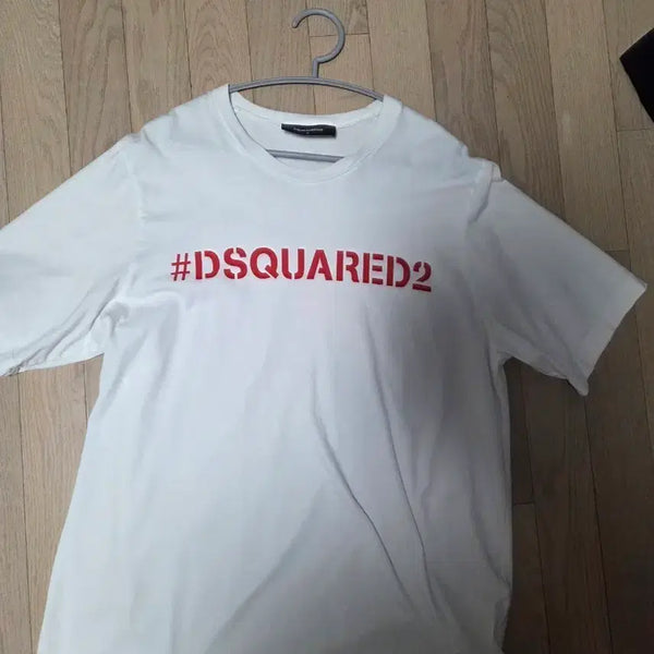[BUNJANG] DSquared2 Short Sleeve T-Shirt White / 디스퀘어드2 반팔 티셔츠 화이트