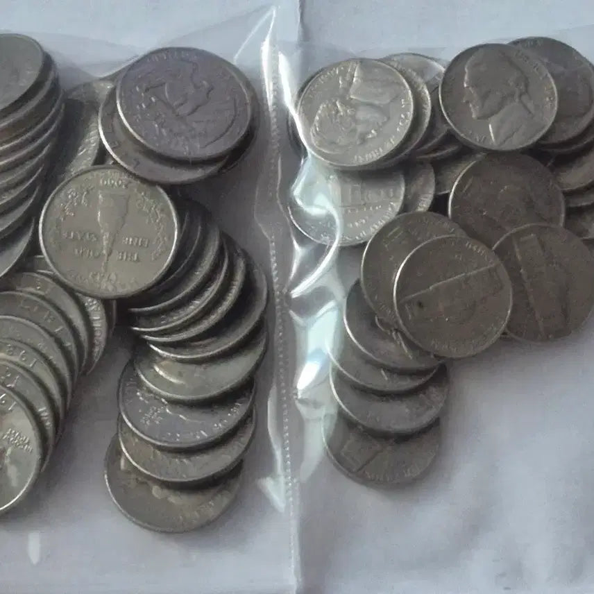 [BUNJANG] US Quarters (Post-1965) and Jefferson Nickels Collection / 미국1965년이후 쿼터.  (20)&제퍼슨 니켈(14)