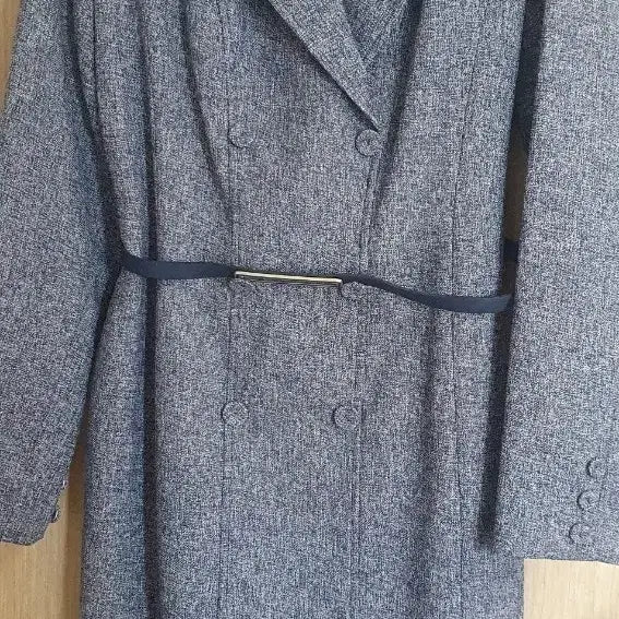 [BUNJANG] Minimum Double Button Midi Dress / 미니멈 더블 버튼 원피스(거의 새 옷)
