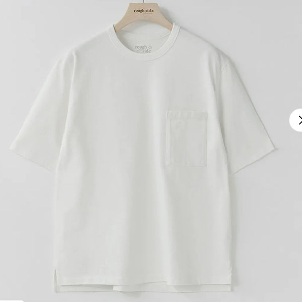 [BUNJANG] Roughside Primary Half Sleeve T-Shirt White / [2] 러프사이드 프라이머리 반팔 티셔츠 화이트