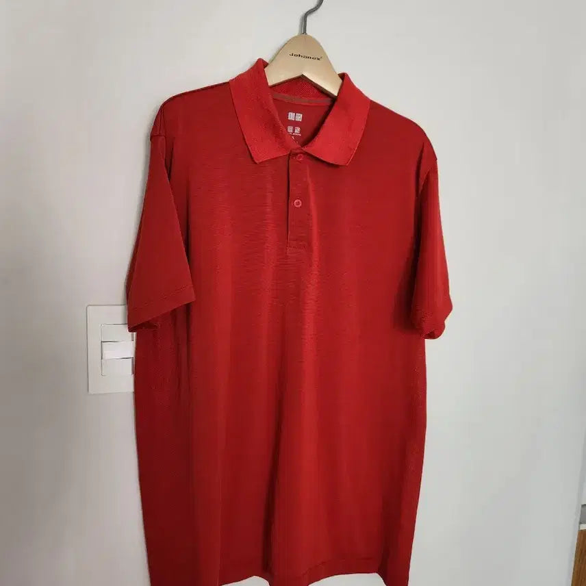[BUNJANG] Uniqlo Men's AIRism Cotton Short Sleeve Polo Shirt XL / 남자 유니클로 드라이EX 반팔 폴로셔츠 XL