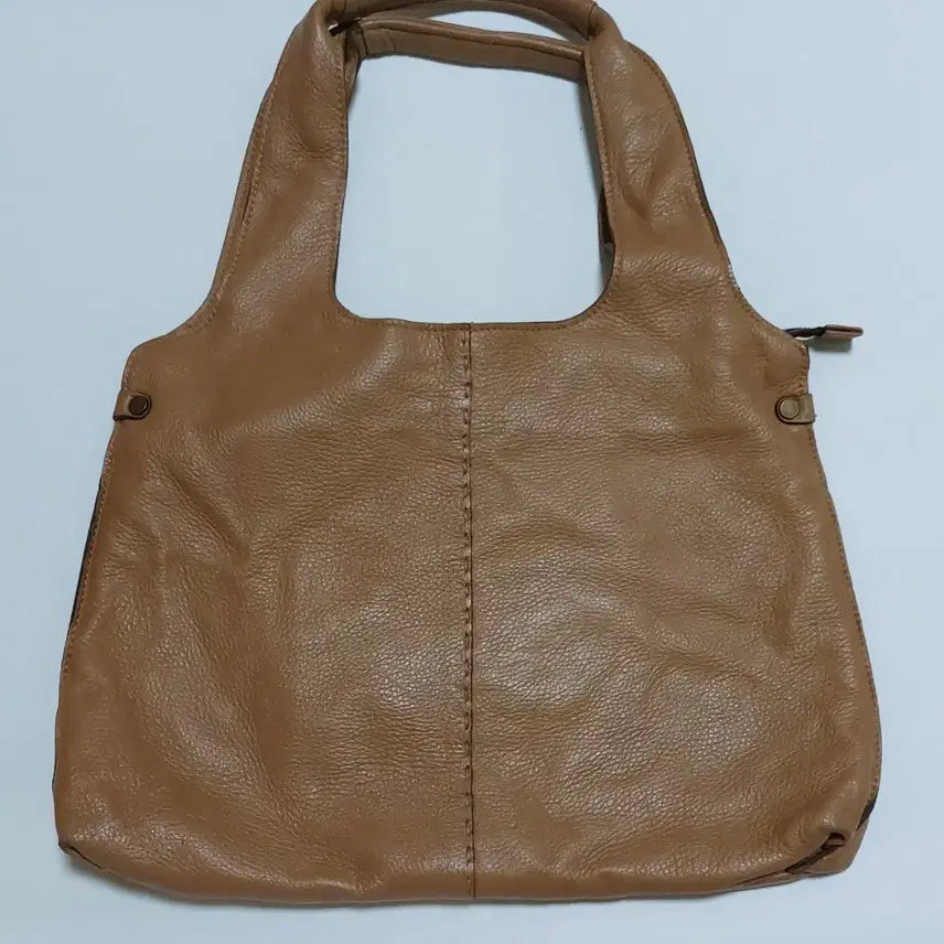 [BUNJANG] Michelangelo Florence Leather Tote Bag Camel / 이탈리아 미켈란젤로 피렌체 가죽 토트백 가방